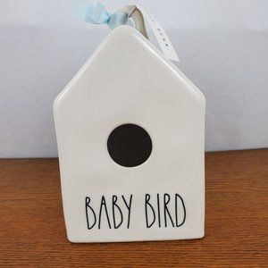 Rae Dunn Birdhouse Baby Bird Pottery Magenta New